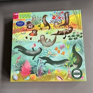 eeBoo Otters 1,000 piece puzzle